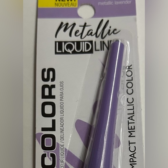New L. A. Colors Metallic Liquid Liner Lavender Sealed - Picture 2 of 6